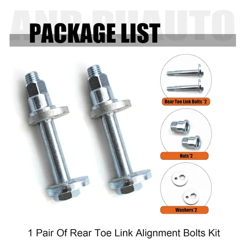 Miniatura 5 de 6508486AA Kit de pernos de alineación de eslabones de dedo trasero, pernos de inclinación traseros para Dodge Avenger Caliber Durango Journey