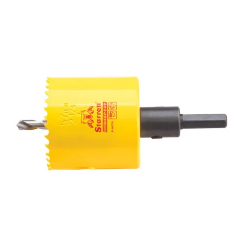 Miniatura 40 de Starrett DCH0136-G - Sierra perforadora bimetálica de corte profundo con dientes HSS resistentes a la abrasión - Ideal para cortar metal, acero