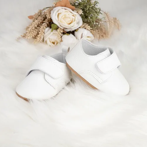 Miniatura 3 de HsdsBebe - Zapatos Oxford para bebés, niños y niñas, de cuero sintético con suela suave de goma, tenis antideslizantes, botas de tobillo para niños
