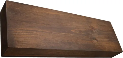 Miniatura 13 de Wilson Estante grueso flotante de madera maciza para repisa
