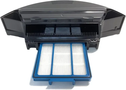 Contenedor de polvo de repuesto con filtro compatible con Shark AV753 AV752 RV850 RV850BRN RV850C RV850WV RV851WV RV860WVC ION Robot aspirador,