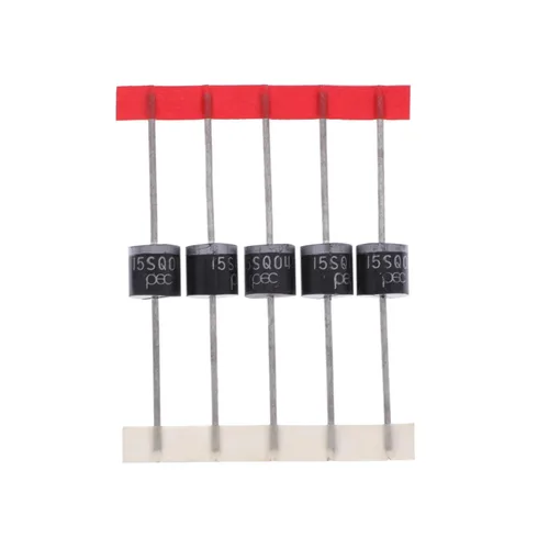 Miniatura 24 de 20 diodos rectificadores de barrera Schottky 15SQ100 15A 100V R-6 axial 15 Amp 100 voltios