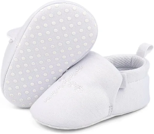 Miniatura 7 de Zapatos de bautizo con suela premium para bebés y niños pequeños