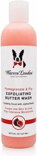 Miniatura 9 de Warren London Champú exfoliante para perros con mantequilla – leche y miel, 8 onzas Champú limpiador, acondicionador y exfoliante con cuentas