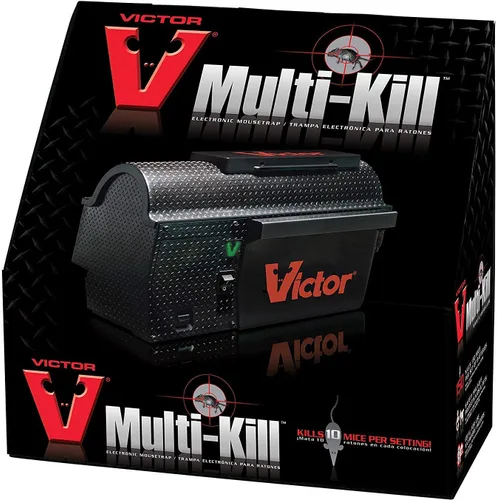 Miniatura 8 de Victor Trampa electrónica humana para interiores Multi-Kill - Trampa electrónica instantánea sin tocar ni ver - Mata y retiene hasta 10 ratones por