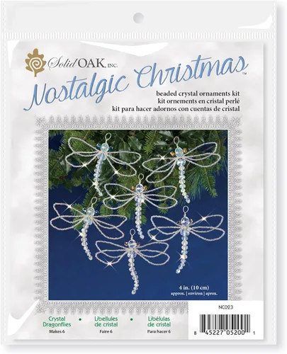 Miniatura 3 de Solid Oak Kit Bead Orn Dragonflies, None