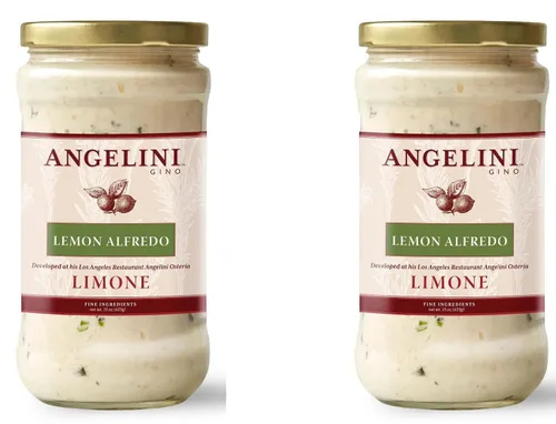 Miniatura 4 de Gino Angelini Salsa para pasta - LIMONE, Alfredo de limón, 15 onzas, paquete de 2