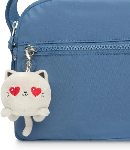 Miniatura 2 de TeeTurtle Llavero con dije de peluche Love Grey Cat