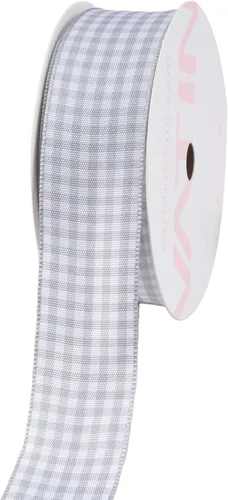 Miniatura 18 de VATIN Cinta a cuadros en blanco y negro – 3/8 pulgadas x 50 yardas, perfecta para cestas de Pascua, manualidades de primavera, envoltura de regalos