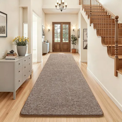 Miniatura 15 de Alfombra de pasillo lavable AROGAN de 2x8 para pasillo, alfombras largas con suave espuma viscoelástica para dormitorio, alfombras antideslizantes