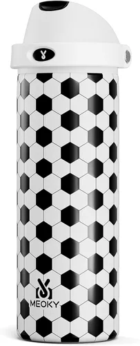 Miniatura 26 de Botella de agua aislada de 40 onzas con popote, botella de agua de metal de acero inoxidable con tapa 2 en 1, a prueba de fugas, fría durante 24