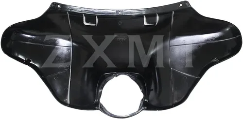 Miniatura 3 de Carenado exterior delantero negro sin pintar para Harley Touring FLHT 1996-2013