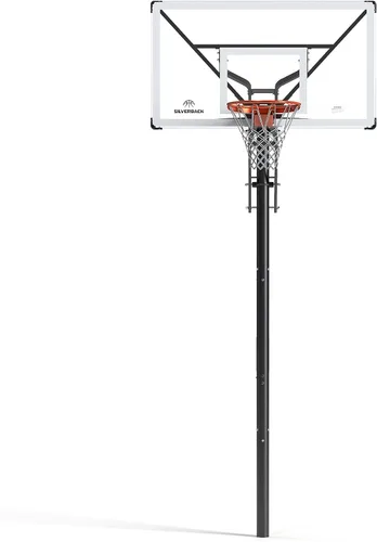 Miniatura 16 de Silverback NXT. Canasta de baloncesto en tierra de 152 cm con tablero de altura ajustable y diseño QuickPlay NXT 60