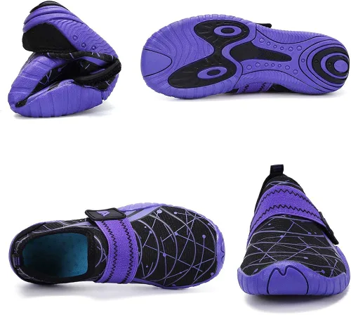 Miniatura 5 de CIOR Zapatos de agua ligeros para niños y niñas, tenis acuáticos para la playa (niños pequeñosniños grandes)