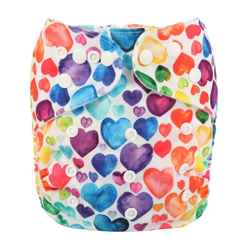 Miniatura 5 de Pañal de bolsillo para bebé, reutilizable, lavable, 8 libras a 36 libras (flecha)