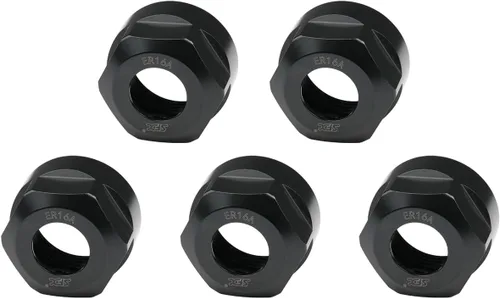 Miniatura 21 de ZAC ER32 Tuercas de sujeción 5 Uds. ER32-UM Tuercas de sujeción para mandril de fresado CNC, tornillo de rosca de torno M40x1.5