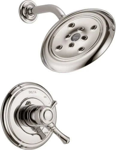 Miniatura 2 de Delta Faucet T17297-CZ Cassidy MultiChoice 17 Series - Moldura de ducha, bronce champán