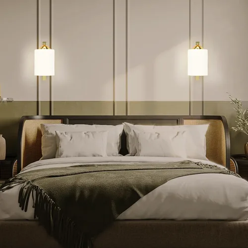 Miniatura 7 de Apliques de Pared Luces Lámpara para Dormitorio Baño, Accesorios de Luz de Tocador Modernos, Linternas de Iluminación de Montaje en Pared