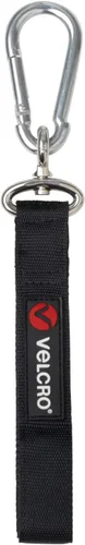 Miniatura 2 de VELCRO Brand Correa fácil de colgar Cables de extensión de almacenamiento para exteriores resistentes, cables, herramientas, bicicletas, Negro