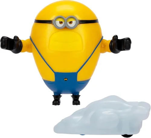 Minions Despicable ME 4 Speed Burst Mega Dave Figura de acción | Tira de atrás al Mega Dave para una explosión de velocidad | Colecciona todas las 5