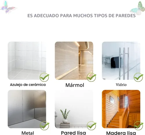Miniatura 8 de SAOROPEB Decoración de pared de mariposa 3D, 48 piezas, 4 estilos, 3 tamaños, decoraciones de cumpleaños de mariposa, decoraciones de fiesta