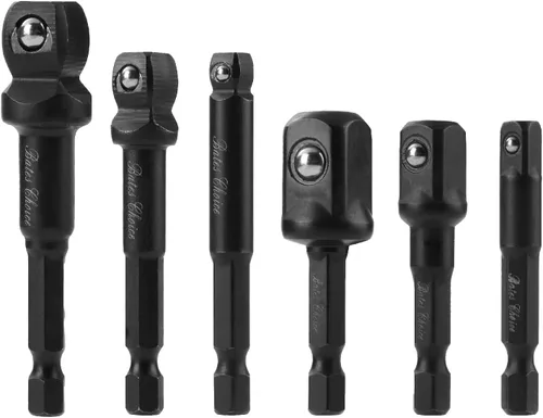 Miniatura 13 de Juego de adaptadores de enchufe de impacto Bates, 3 piezas, 1/4", 3/8" y 1/2", con soporte