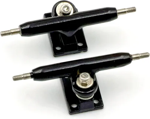 Miniatura 17 de A1 Pro Fingerboard Trucks 36 mm 34 mm 32 mm con nueva base y copa de pivote (32 mm Azul bebé)