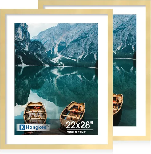 Miniatura 17 de Hongkee - Juego de 2 marcos de fotos, HK042515-MD5.5X8.5-BK(2PK)
