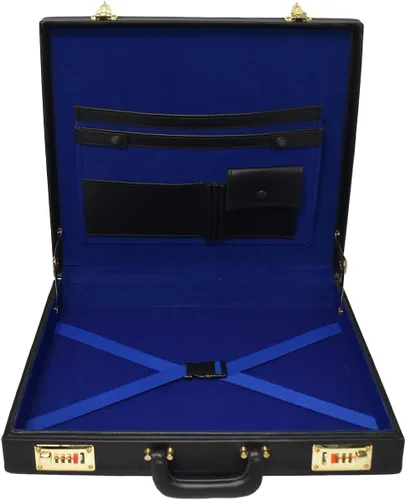 Miniatura 2 de Attache Case - Maletín lateral duro, con bloqueo de combinación doble, color negro, Negro