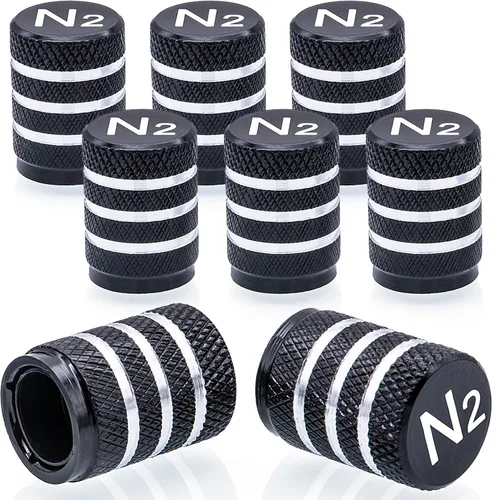 Miniatura 74 de 4 piezas de tapas de válvula de rueda con forma de punta, válvula de rueda de aleación de aluminio con punta, universal para automóviles, SUV