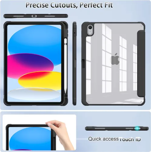 Miniatura 7 de OKP Funda para iPad de 11ª Generación de 11 Pulgadas (A16) 2025, para iPad de 10.9'' de 10ª Gen 2022, Funda delgada y ligera para iPad 11/10ª Gen