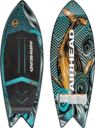 Miniatura 13 de Airhead Wakesurf Boards, EVA Traction Pads, Adjustable Foot Straps, Great for All Skill Levels, Multiple Sizes/Styles