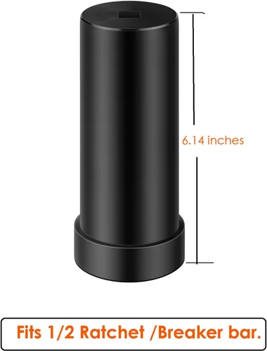 Miniatura 5 de Moker llave con muesca para eje principal/polea contratuerca, compatible para Harley Davidson Twin Cam y Big Twin eje principal contratuerca