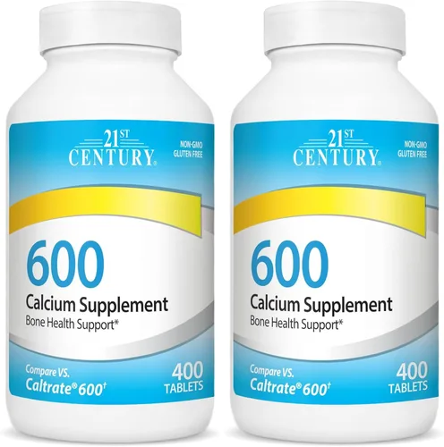 Miniatura 10 de 21st Century Suplemento de calcio, 600 mg, 400