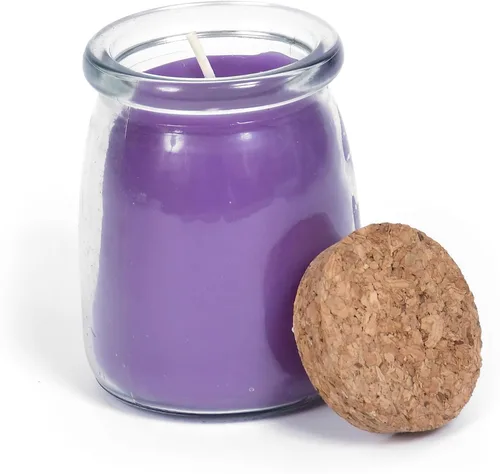 Miniatura 25 de BeeTheLight Vela de Cera de Abeja en Tarro - 100% Cera de Abeja Pura de EE.UU. en Recipiente de Vidrio - Vainilla y Miel