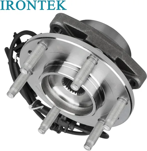 Miniatura 6 de IRONTEK 513188 RWD Buje de rueda delantera y conjunto de cojinetes para Chevy 02-09 Trailblazer (EXT); para Isuzu 03-08 Ascender; para Buick 04-07