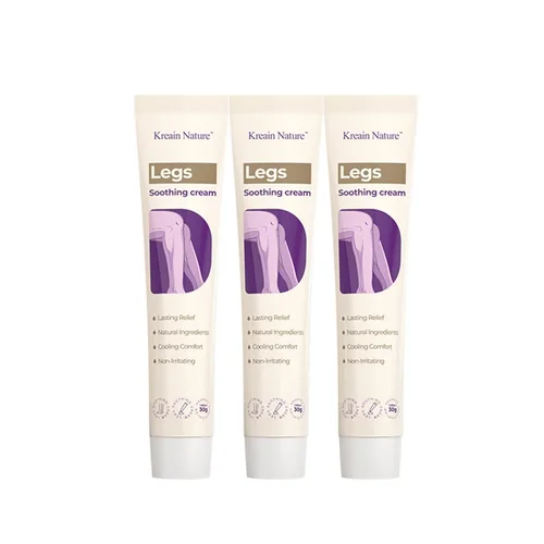 Miniatura 3 de Crema calmante para piernas, alivio de venas varicosas y arañas, gel refrescante para presión y molestias en las piernas, fórmula natural a base