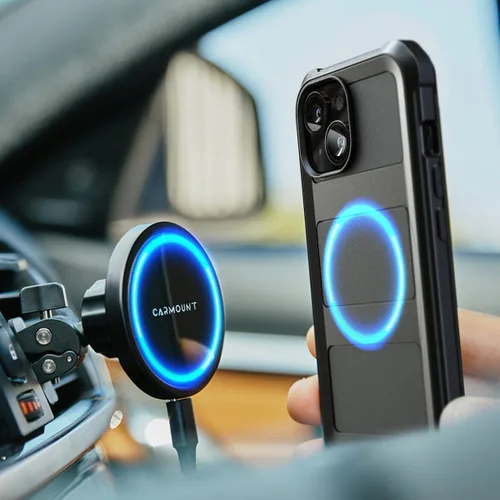 Miniatura 3 de ENCASED Funda compatible con iPhone 15, protección de grado militar con cobertura de cuerpo completo resistente de 360 grados (iPhone 15)