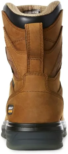 Miniatura 3 de ARIAT Botas de trabajo impermeables Turbo de 8 pulgadas con punta de carbono para hombre, Carbon