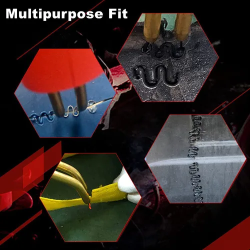 Miniatura 5 de Soldador de plástico, 800 grapas, kit de soldadura de plástico, imprescindible para bricolaje, encendido/apagado instantáneo, kit de soldador