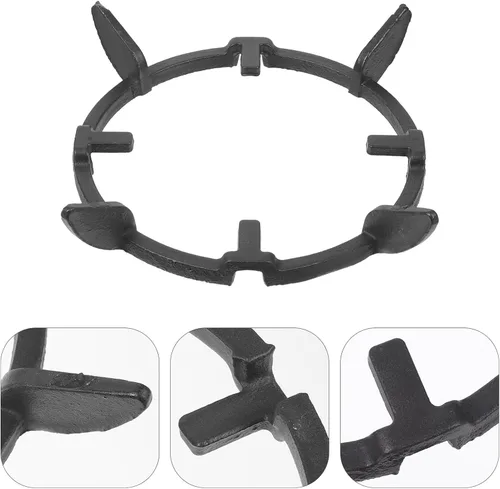 Miniatura 4 de Estante para estufa de gas, estante antideslizante para estufa de gas, soporte redondo para estufa de gas, anillo redondo para estufa de gas