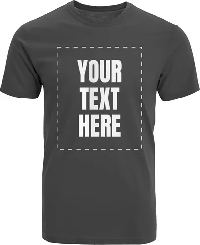 Miniatura 10 de GotPrint Camisa personalizada para hombres, mujeres, añade tu propio texto, camisetas personalizables, camiseta personalizable en la parte delantera