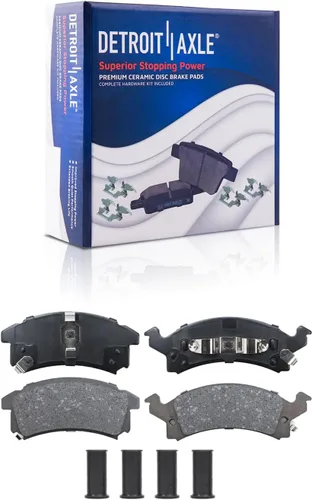 Miniatura 17 de Detroit Axle - Pastillas de freno traseras para Kia Sportage 2017-2022, Hyundai Tucson 2016-2021, pastillas de freno de cerámica 2018 2019 2020