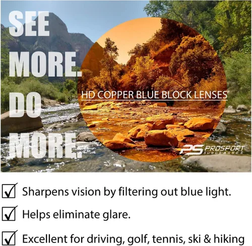 Miniatura 6 de proSPORT Lentes de sol bifocales de seguridad para hombres y mujeres. Lentes de bloqueo azul de alta definición.