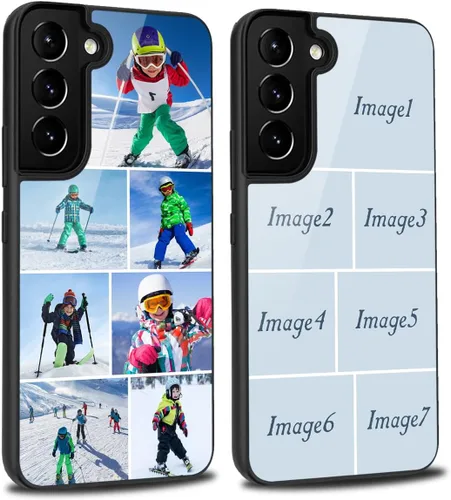 Miniatura 3 de Funda de goma para teléfono compatible con Samsung Galaxy S26/S25/Edge/S24/S23/S23 Ultra/S23 Plus/S22/S21/S21 FE/S20 FE/Note 20 Ultra/10 con iPhone