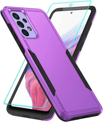 Miniatura 7 de Funda para Samsung A53 5G, Galaxy A53 5G con protector de pantalla HD, [grado militar probada en caídas desde 16 pies], funda protectora de teléfono