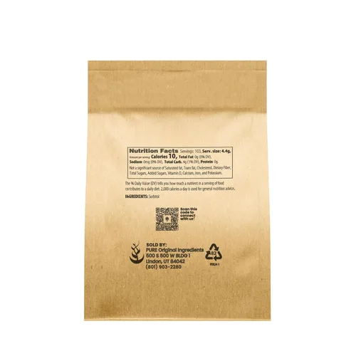 Miniatura 2 de Pure Original Ingredients Sorbitol en polvo (1 lb) Edulcorante bajo en calorías, sustituto del azúcar, agente espesante