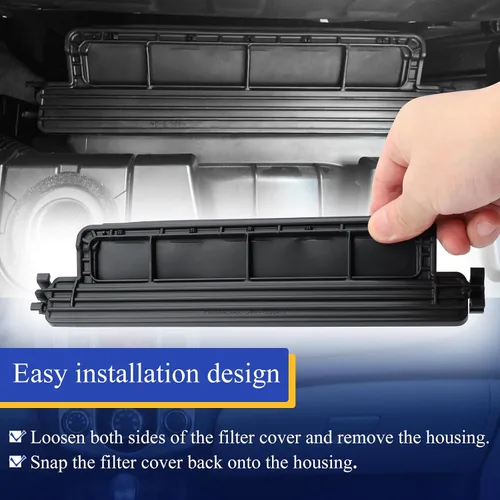 Miniatura 5 de Cubierta de acceso para filtro de aire de cabina de calidad OEM para Hyundai Elantra 11-17 14-18 Kia Forte Forte5 Forte Koup 97129-3X000