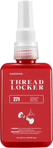 Miniatura 9 de ESKONKE Paquete de 3 Fijador de Roscas Azul 243 + Rojo 271 Removible y Permanente de Bloqueo 5.07 Fl oz Tuercas y Pernos Sellador de Roscas y Cierre