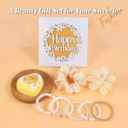 Miniatura 5 de Regalo de cumpleaños para adolescentes, 7 lindos regalos con tareas, ideas de regalo de feliz cumpleaños, artículos modernos y elegantes